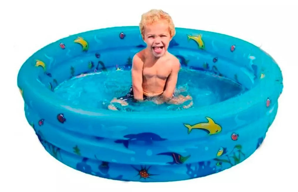 Piscina Inflable Chica 3 Anillos 80x35