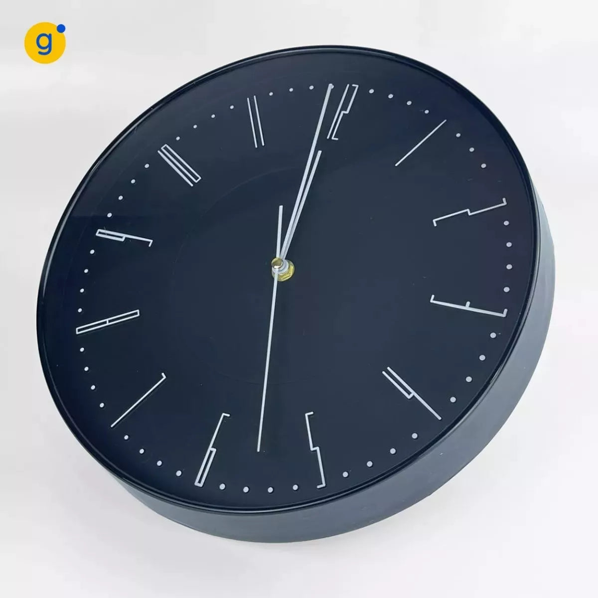 Reloj De Pared Grande 30 Cm Negro