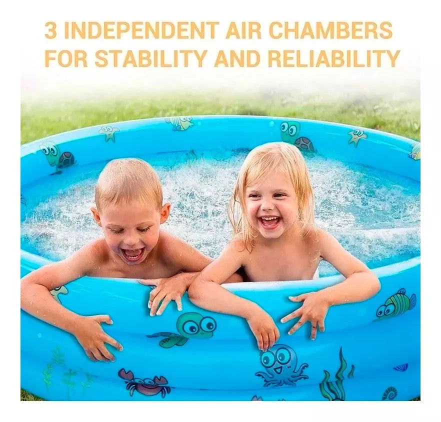 Piscina Inflable Chica 3 Anillos 80x35