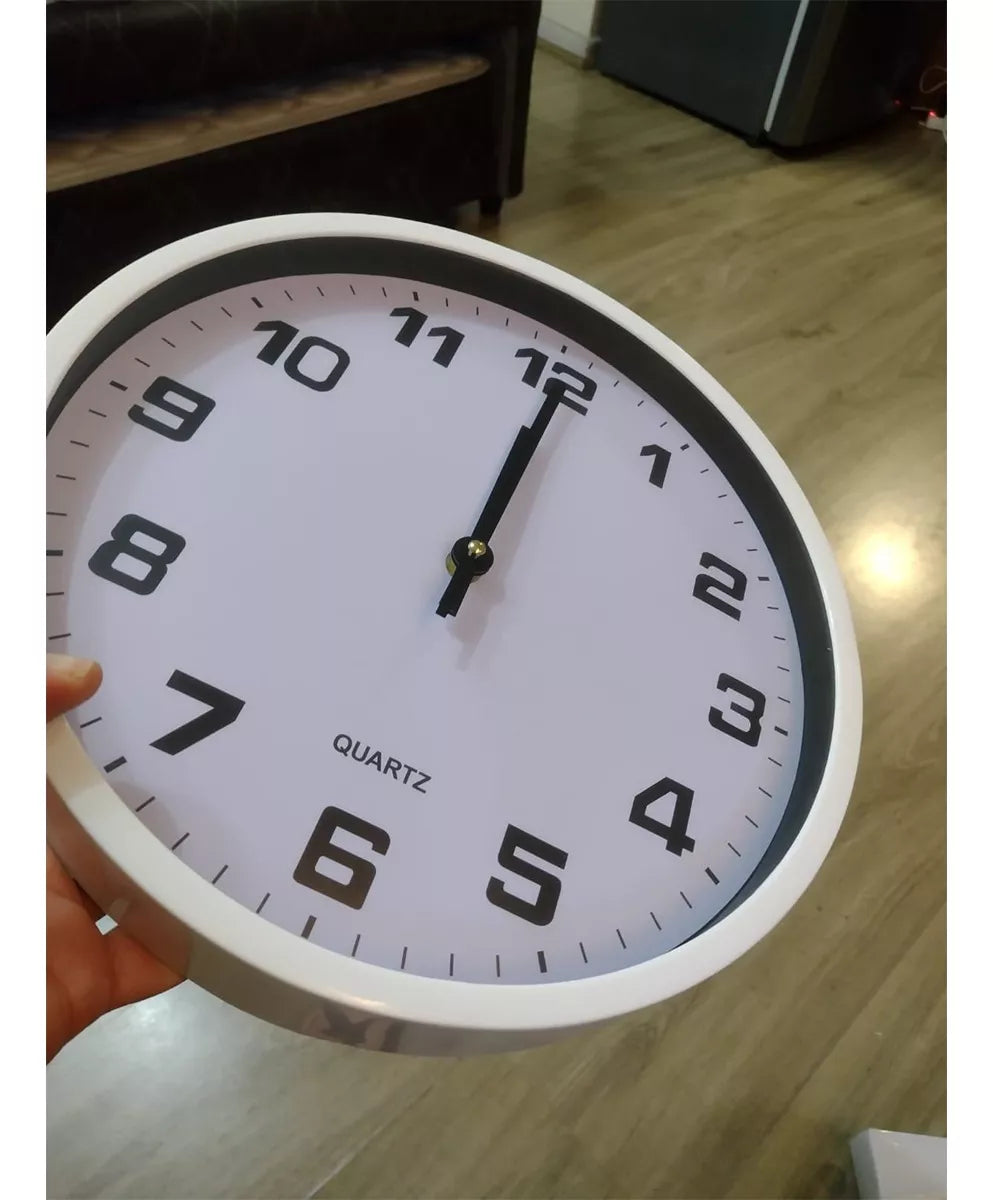 Reloj De Pared Grande 30 Cm Minimal Diseños