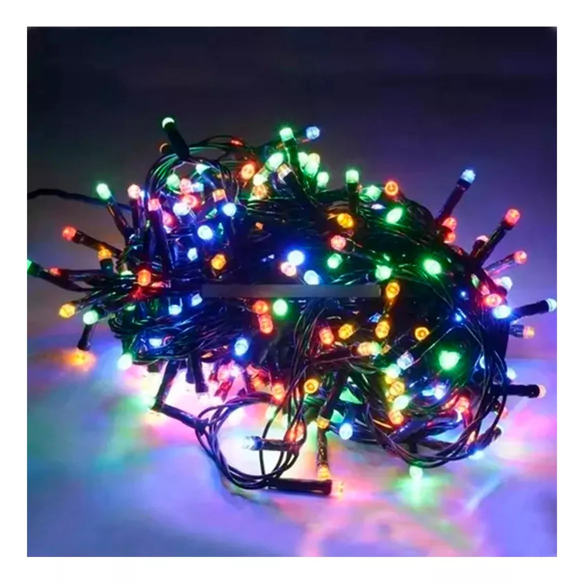 Guirnalda De 250 Luces Led Navidad Multicolor Deco Boda 50m
