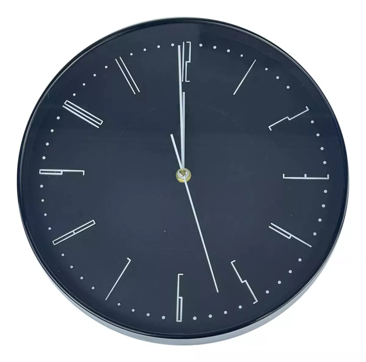Reloj De Pared Grande 30 Cm Negro